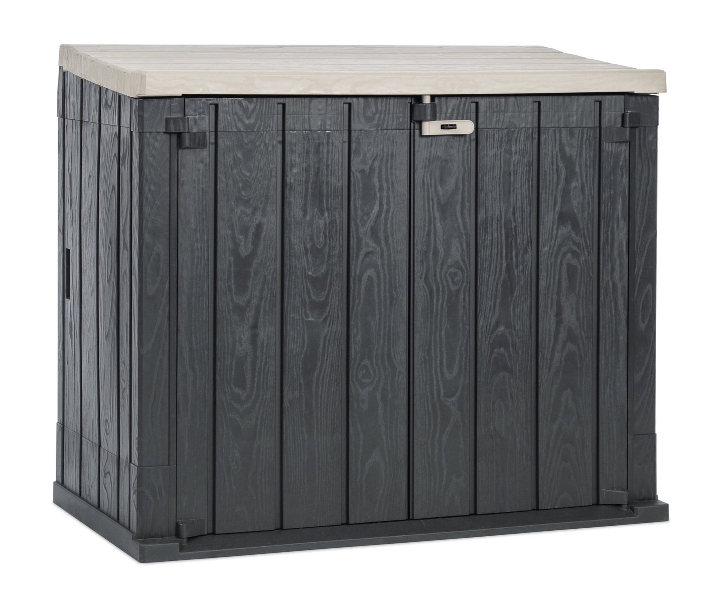 SHED STORA WAY GARDEN CABINET 129.5x74.5x111H ANTHACITE WOOD EFFECT