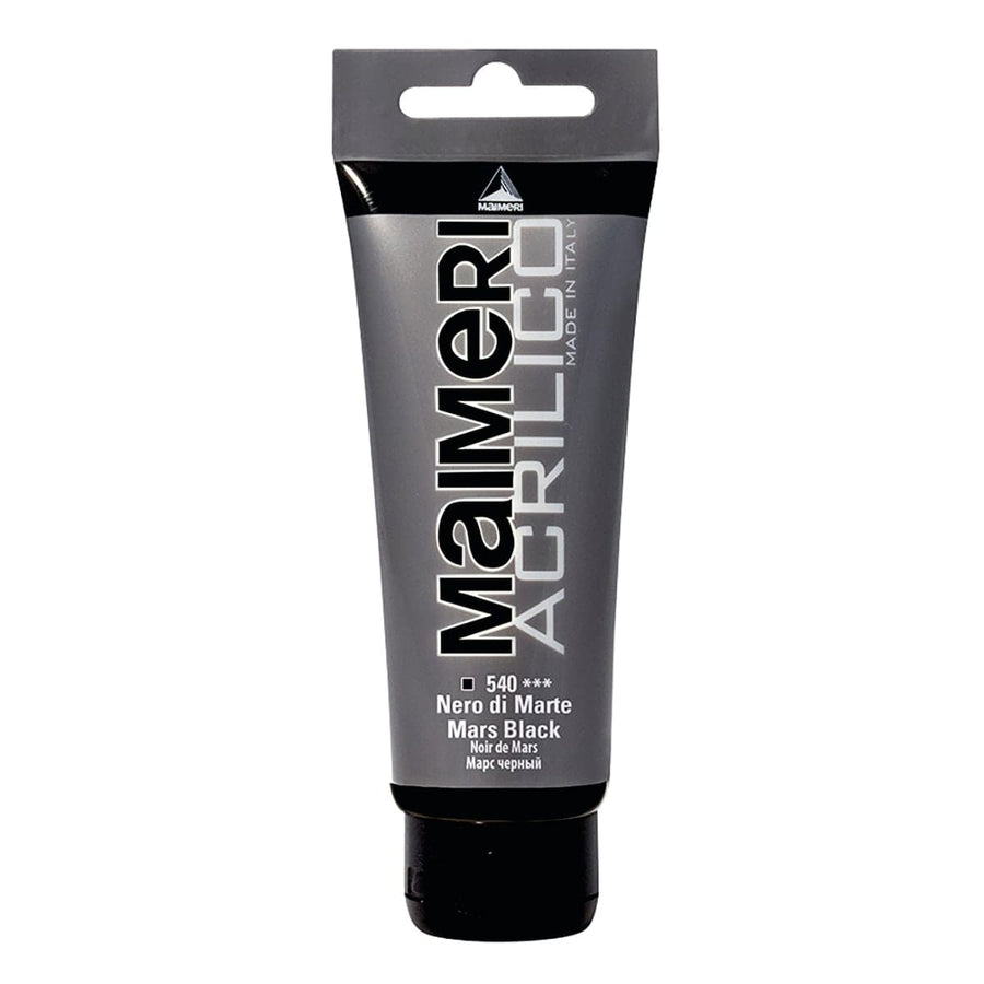 Bricocenter MARS BLACK ACRYLIC PAINT 75ML