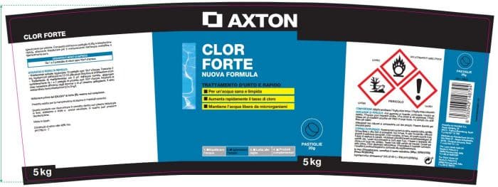 STRONG CHLORINE AXTON PAST. 30GR 5 KG.