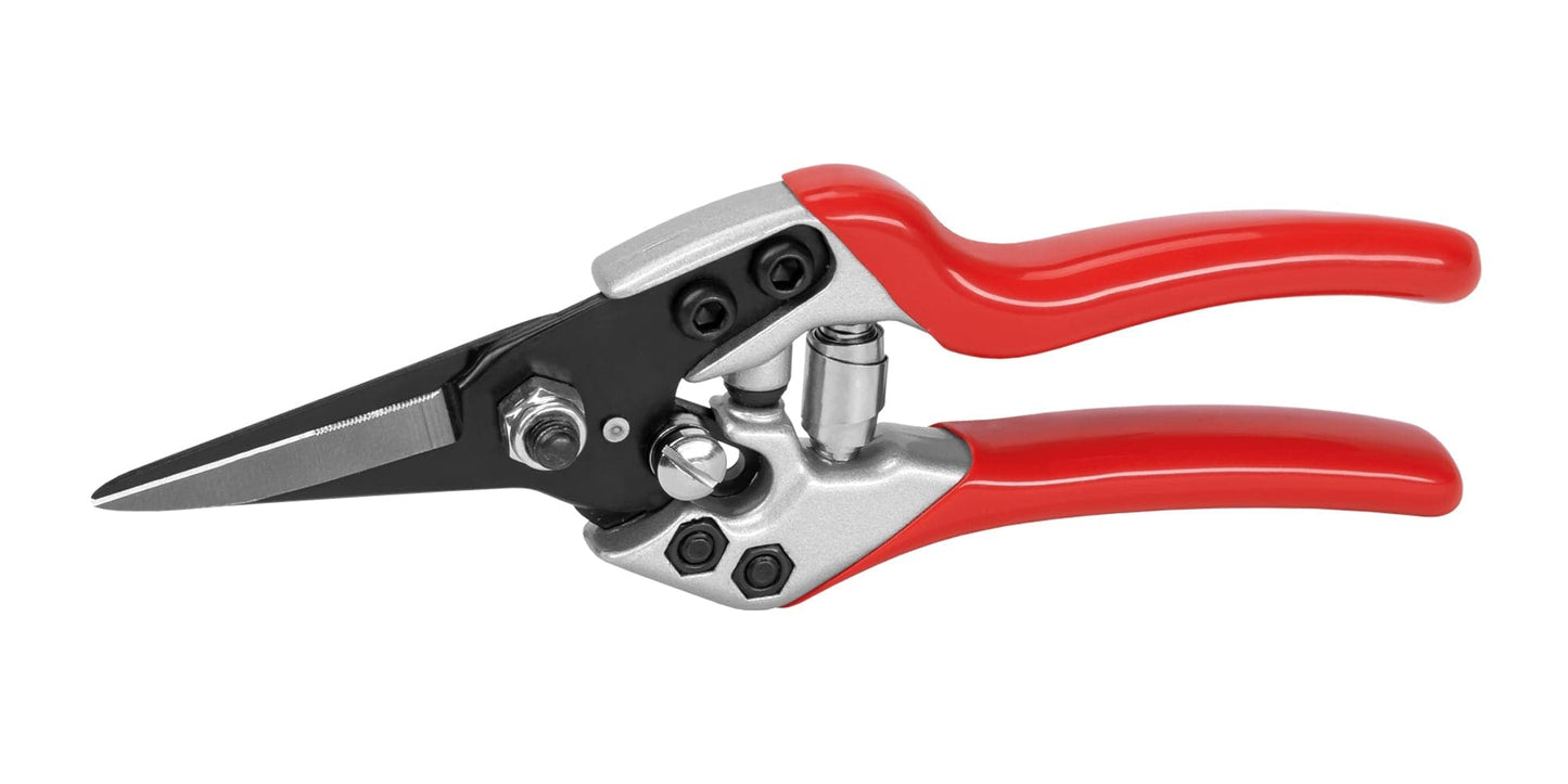 Bricocenter FORGED ALUMINIUM GARDEN SHEARS FOR HARVESTING GRAPES AND ORCHARDS