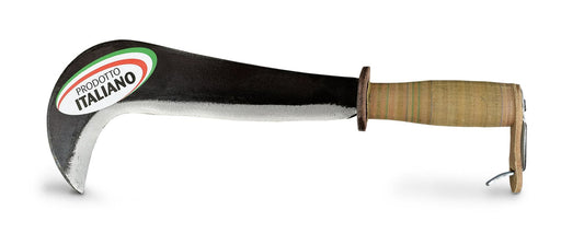 Bricocenter FORGED BILLHOOK HASSO WITH LEATHER HANDLE