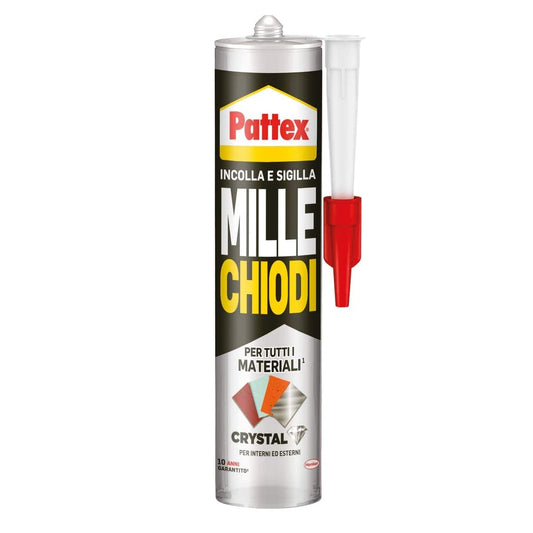 Bricocenter MILLECHIODI CRYSTAL GLUE 290GR CARTRIDGE