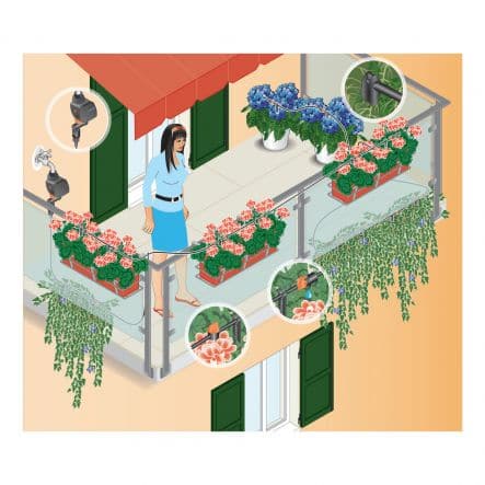 Bricocenter CLABER MICRO-IRRIGATION KIT FOR UP TO 20 POTS