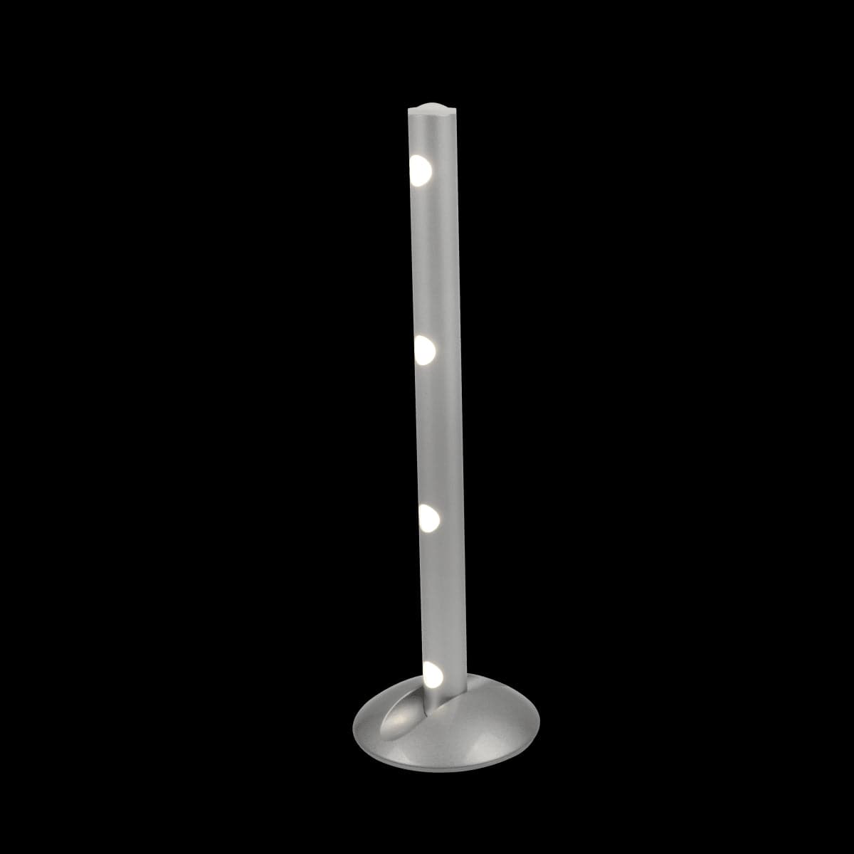 SILVER PLASTIC GENT BAR 22 CM LED 0.56W WITH AAA BATTERY - best price from Maltashopper.com BR420005634