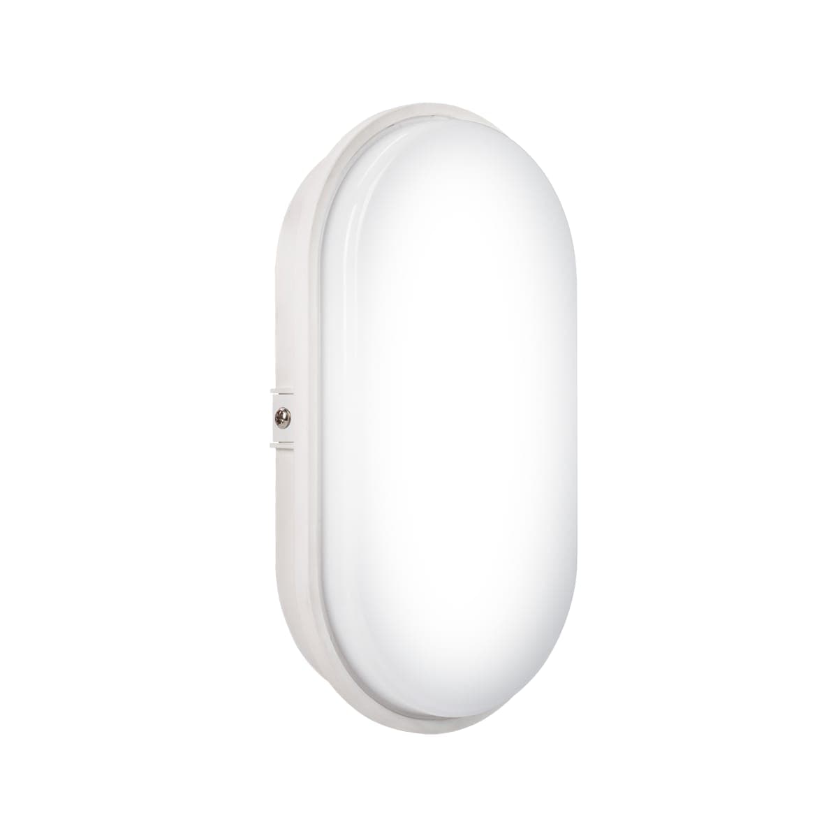 EZY CEILING LIGHT PLASTIC WHITE 27 CM LED 20W NATURAL LIGHT IP65