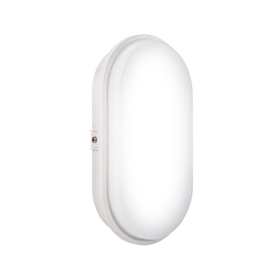 Bricocenter EZY CEILING LIGHT PLASTIC WHITE 27 CM LED 20W NATURAL LIGHT IP65