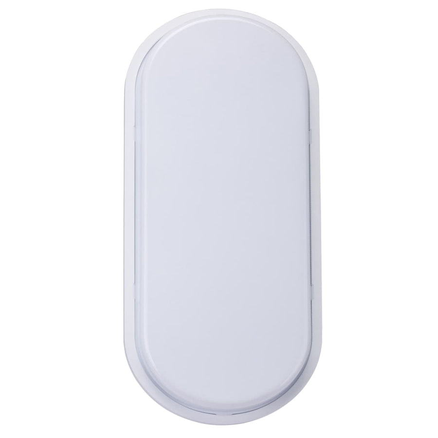 Bricocenter EZY CEILING LIGHT PLASTIC WHITE 27 CM LED 20W NATURAL LIGHT IP65