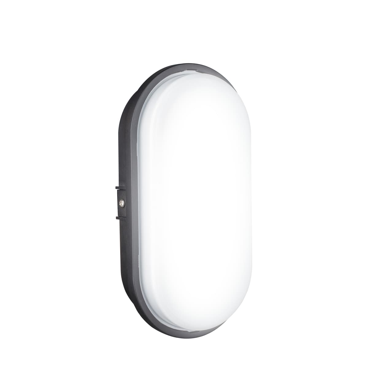 EZY CEILING LIGHT PLASTIC BLACK 20 CM LED 15W NATURAL LIGHT IP65 - best price from Maltashopper.com BR420005618