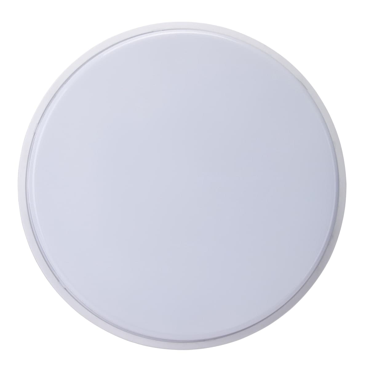 EZY CEILING LIGHT PLASTIC WHITE D24.5 LED 15W NATURAL LIGHT IP65 - best price from Maltashopper.com BR420005616