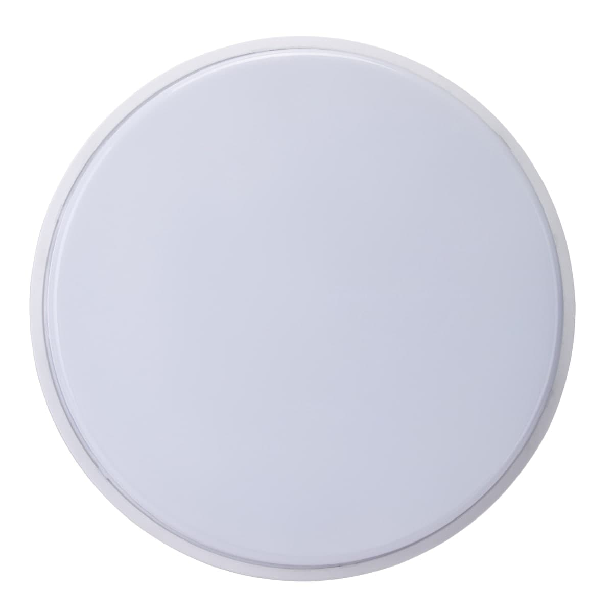 Bricocenter EZY CEILING LIGHT PLASTIC WHITE D24.5 LED 15W NATURAL LIGHT IP65