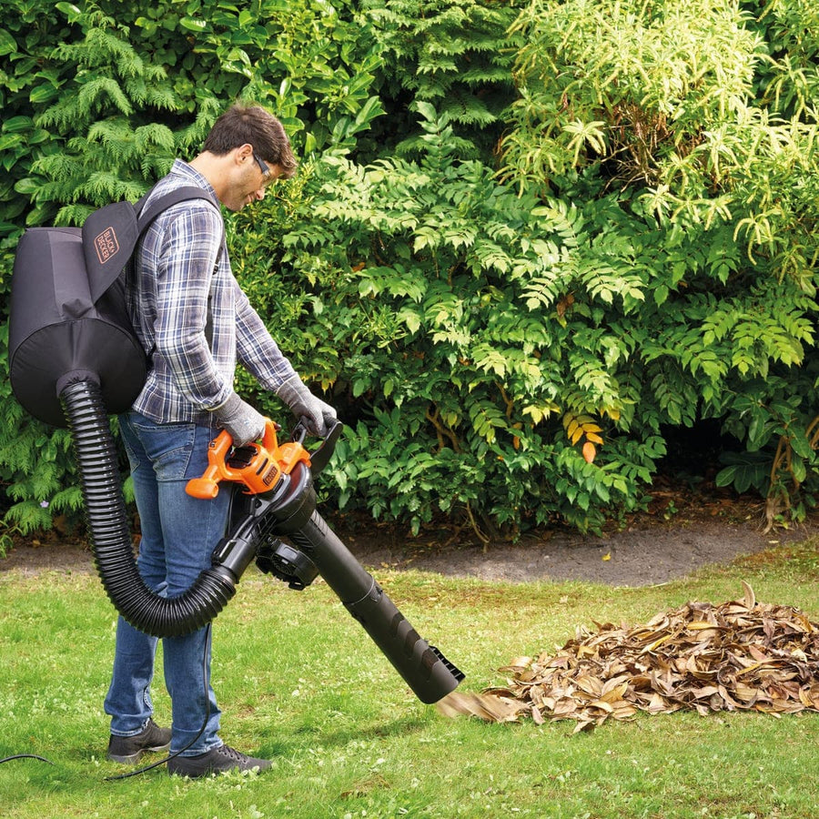 Bricocenter BLOWER SHREDDER VACUUM 2900W BACKPACK BAG 55LT