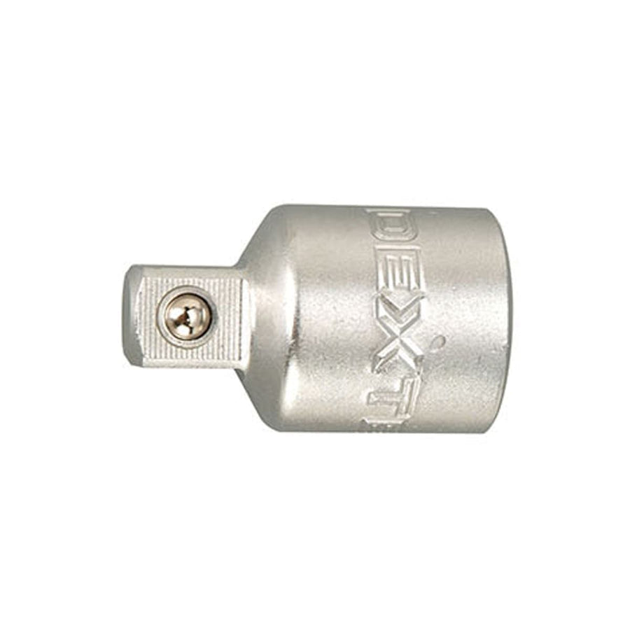 Bricocenter DEXTER 1/4 TO 1/2 INCH SOCKET ADAPTER, LENGTH 35 MM IN CHROME VANADIUM