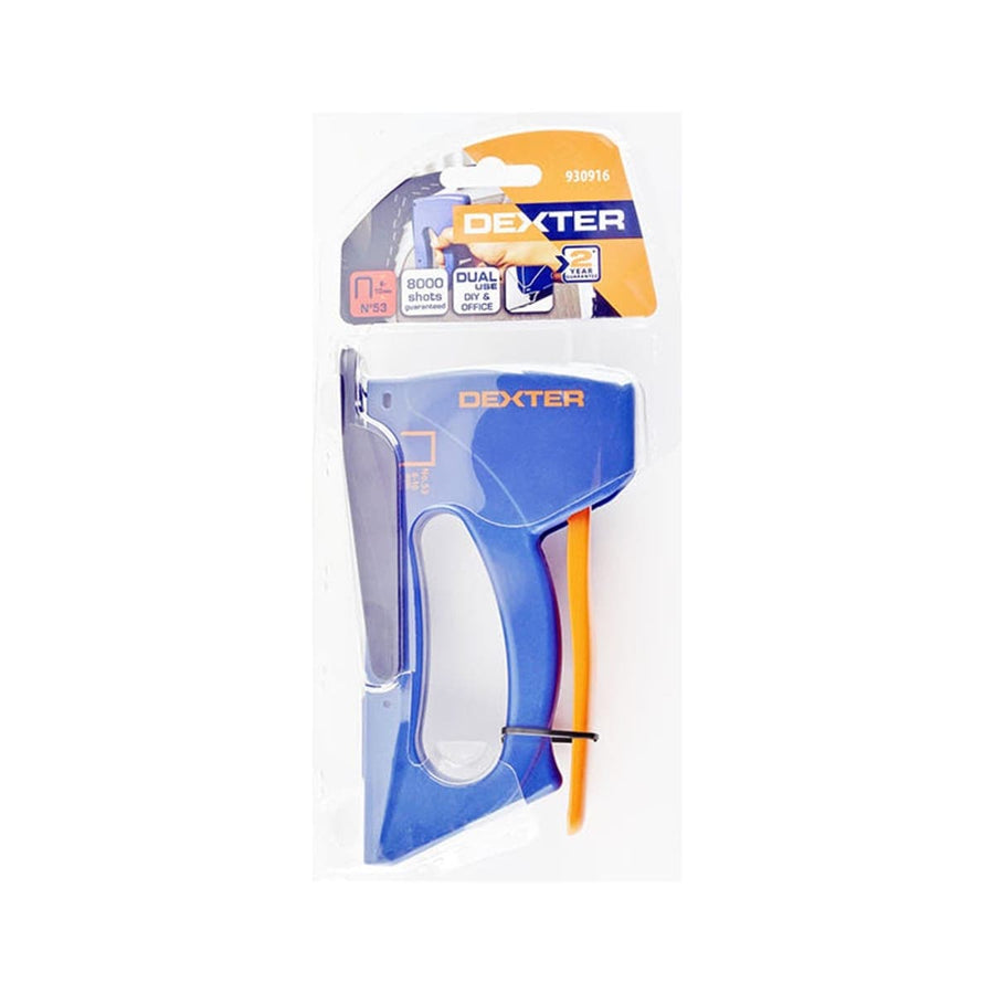 Bricocenter DEXTER MULTI-PURPOSE MANUAL STAPLER FOR FLAT WIRE STAPLES NO. 53/6-14MM