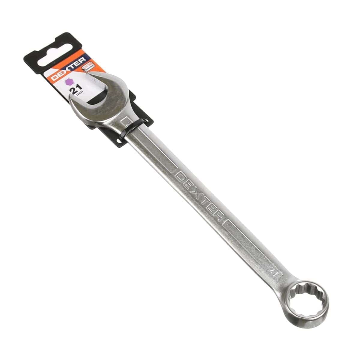 Bricocenter DEXTER COMBINATION SPANNER 21MM, LENGTH 249MM IN CHROME VANADIUM