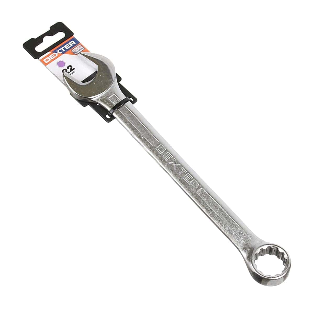 Bricocenter DEXTER COMBINATION SPANNER 22MM, LENGTH 259MM IN CHROME VANADIUM