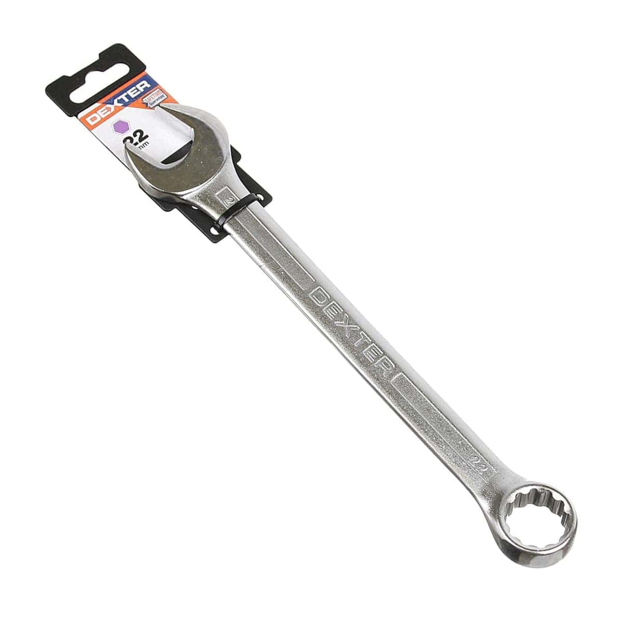 Bricocenter DEXTER COMBINATION SPANNER 22MM, LENGTH 259MM IN CHROME VANADIUM