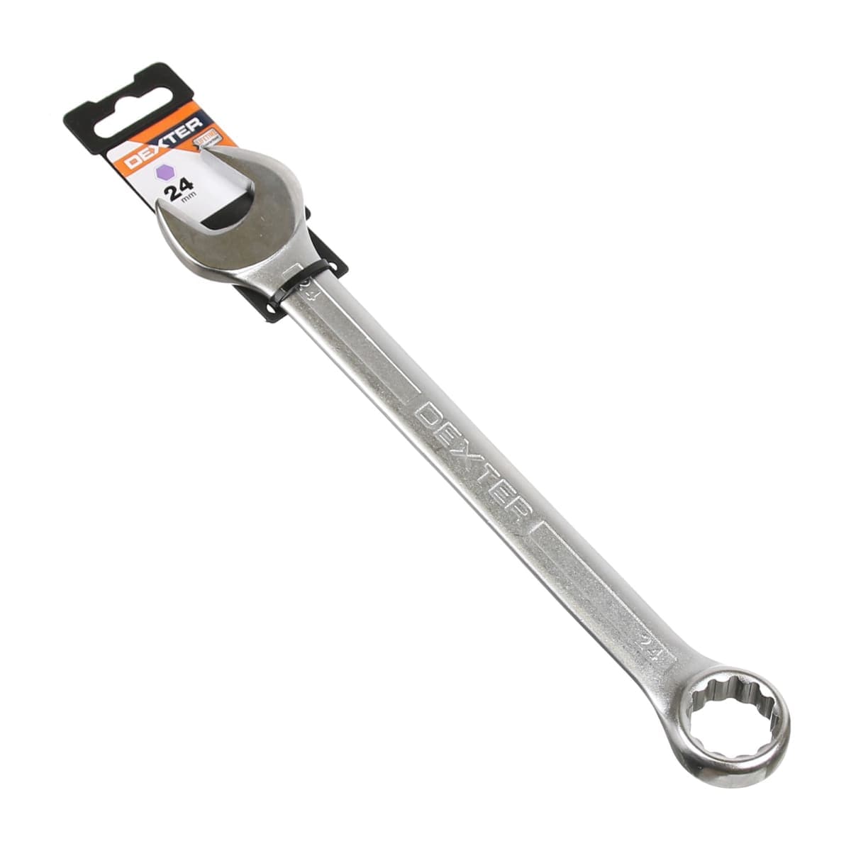 DEXTER COMBINATION SPANNER 24 MM, LENGTH 279 MM IN CHROME VANADIUM