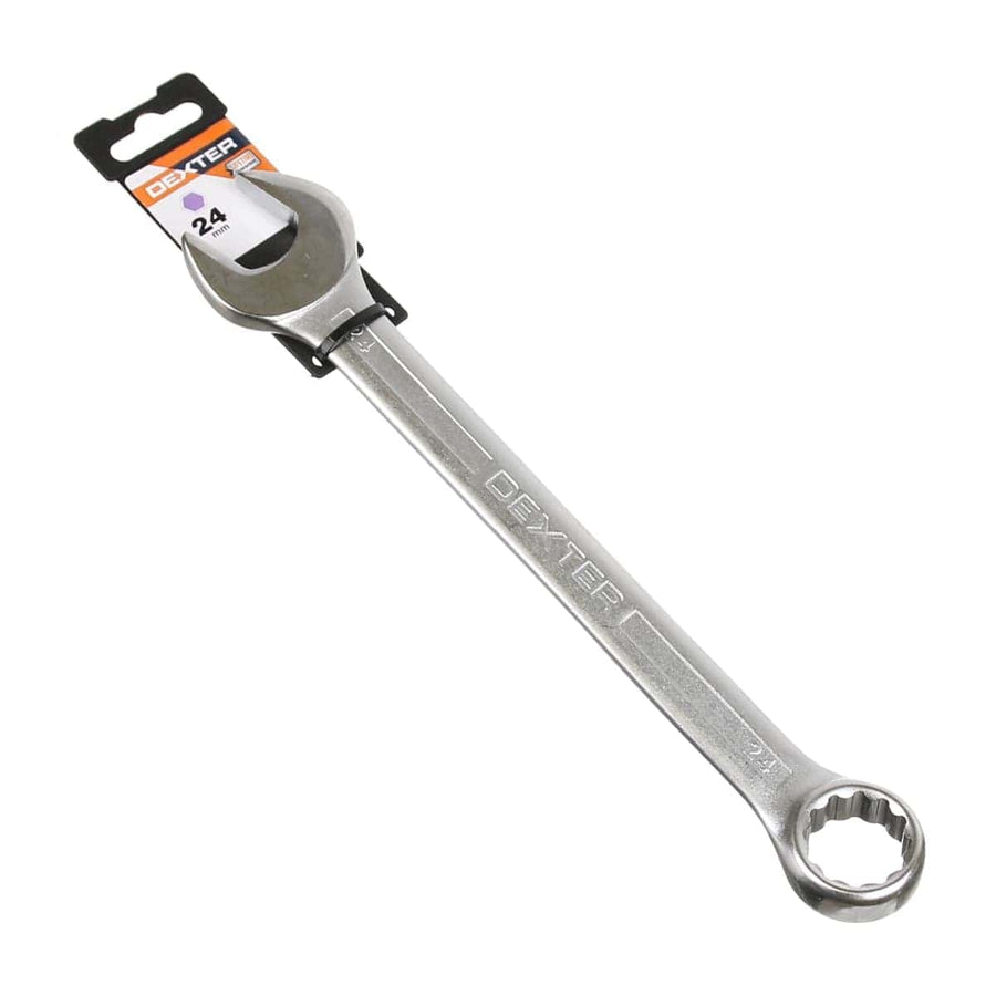 Bricocenter DEXTER COMBINATION SPANNER 24 MM, LENGTH 279 MM IN CHROME VANADIUM
