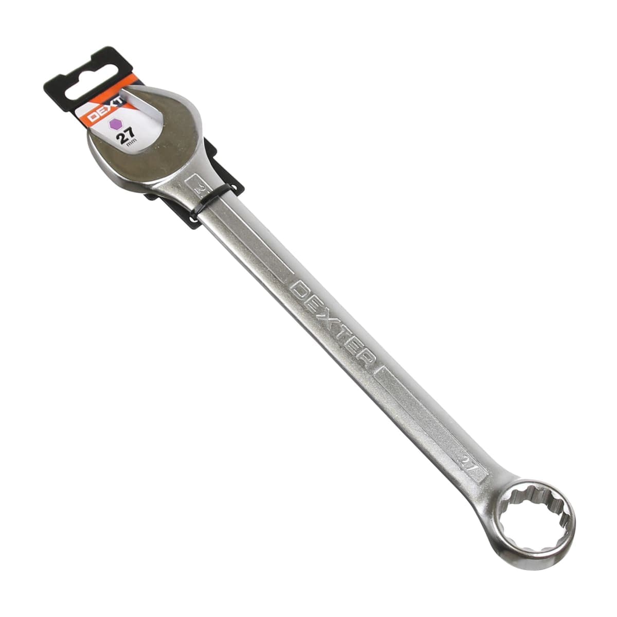 DEXTER COMBINATION SPANNER 27MM, LENGTH 279MM IN CHROME VANADIUM