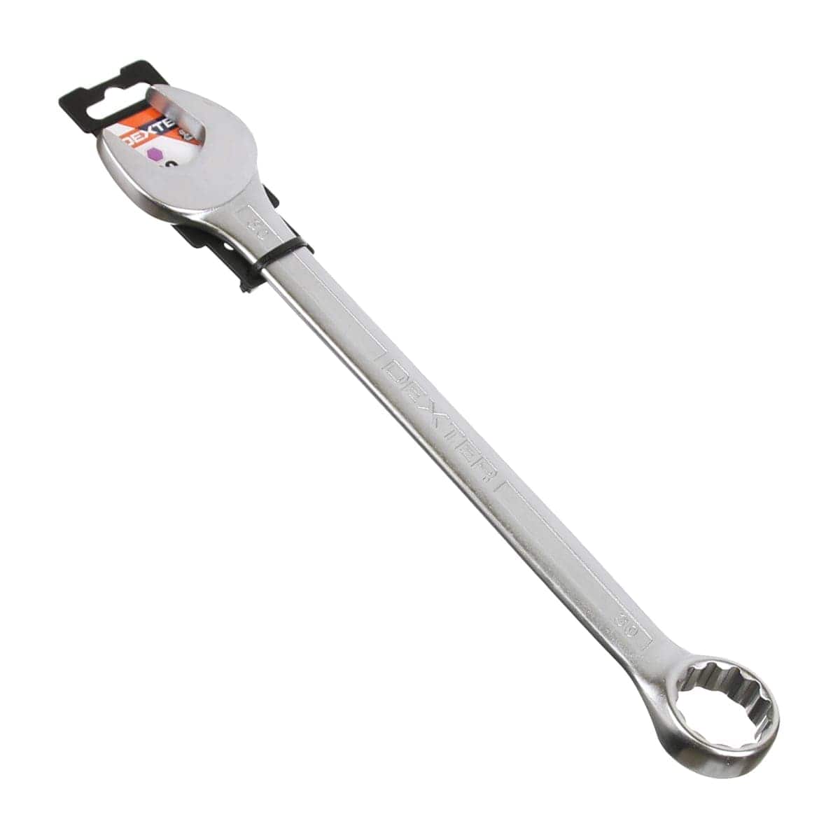 Bricocenter DEXTER COMBINATION SPANNER 30MM, LENGTH 339MM IN CHROME VANADIUM