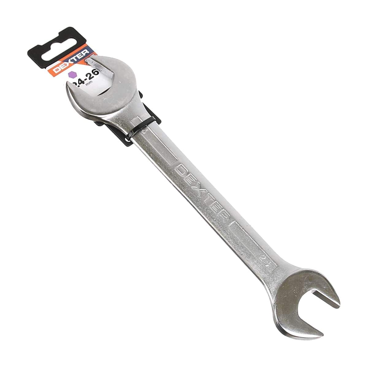 Bricocenter DEXTER FIXED SPANNER 24X26MM LENGTH 260MM CHROME VANADIUM