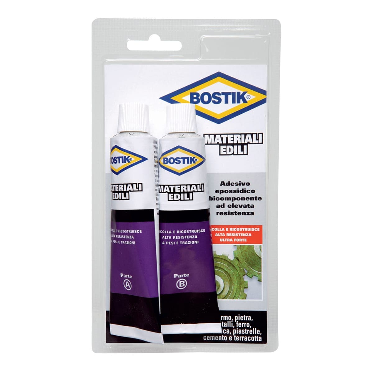 BOSTIK BI-COMPONENT PLASTIC REPAIR GLUE MIX