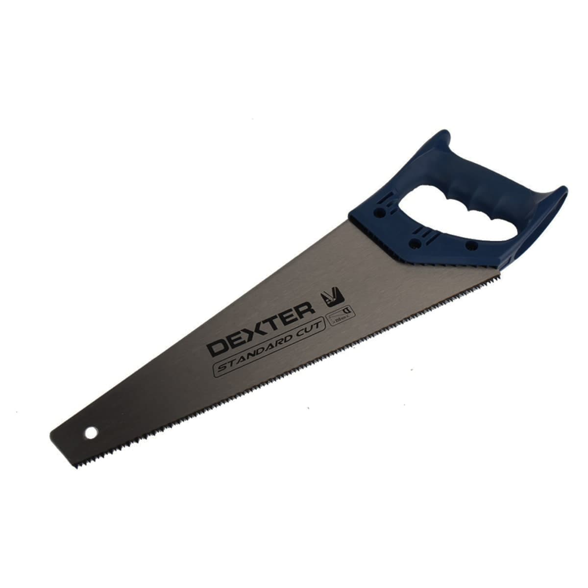 DEXTER 350 MM WOOD SAW WITH RUBBER GRIP, FINE-TOOTHED STEEL BLADE