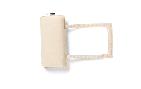 ISLAND ECO Beige headrest cushion, W 15 x L 30 cm