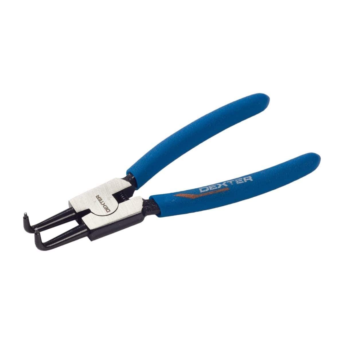 Bricocenter DEXTER 160 MM CHROME VANADIUM CURVED BEAK PLIERS FOR OUTER RINGS