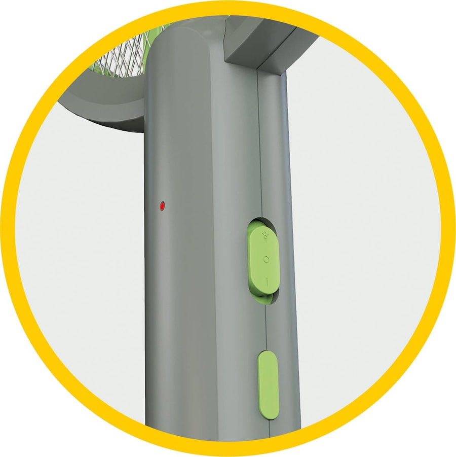 Bricocenter RECHARGEABLE MOSQUITO REPELLENT PADDLE WITH LED LIGHT