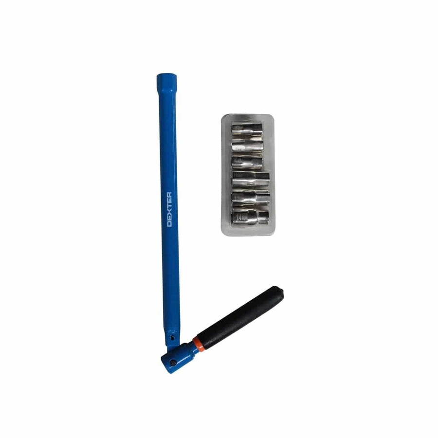 Bricocenter DEXTER TELESCOPIC WASHBASIN SPANNER FOR FLAT NUT SIZES 8.10.12.13.14MM - 3/8 1/4