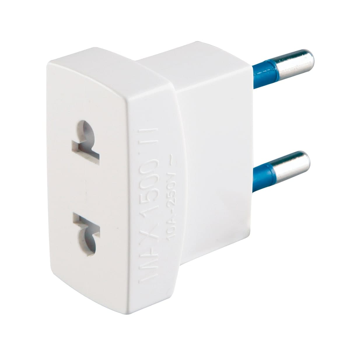 ADAPTER ITALY PLUG USA OUTLET 10A WHITE - best price from Maltashopper.com BR420123122