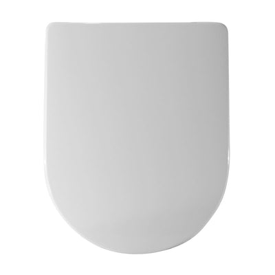 WC SEAT MOD. CLODIA/ESEDRA THERMOSETTING POLISHED WHITE - best price from Maltashopper.com BR430007154