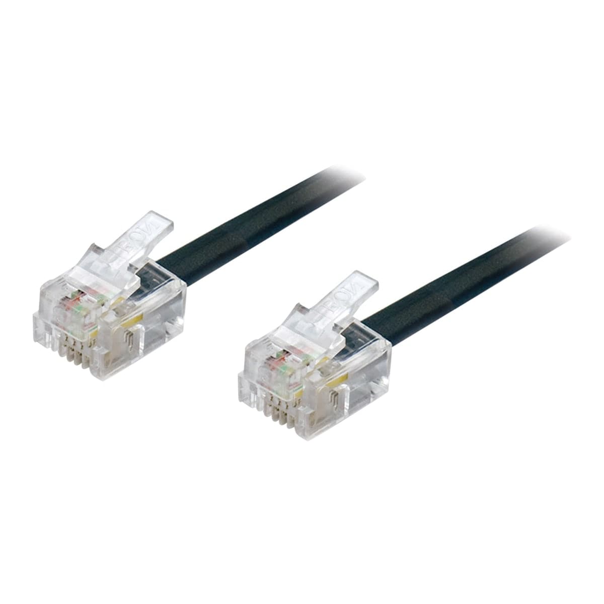 Telp Extension Telephone Extension Male/Male 5Mt Black | MaltaShopper โ Maltashopper.com