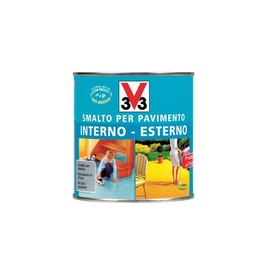 Bricocenter INTERIOR/EXTERIOR FLOOR ENAMEL SLATE 500 ML