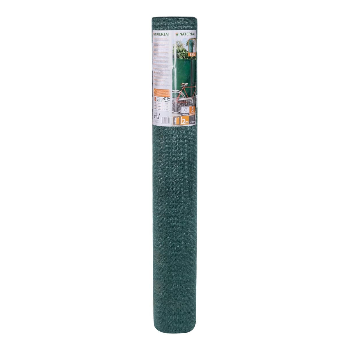 SHADING NET L10XH1,5 M GREEN NATERIAL MEDIUM COVER - best price from Maltashopper.com BR500010645