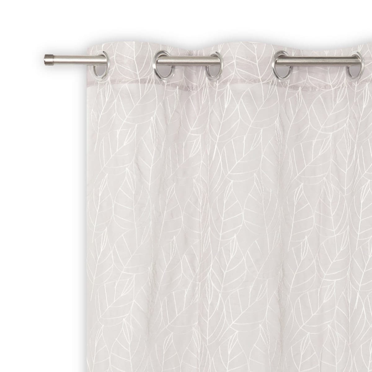 BEIGE AUTUMN FILTER CURTAIN 140X280 CM WITH EYELETS - best price from Maltashopper.com BR480009568