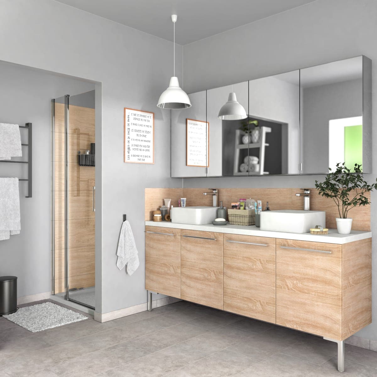 PAV/RIV 30X60 REMIX CONCRETE 1.44 M2 - best price from Maltashopper.com BR450001860