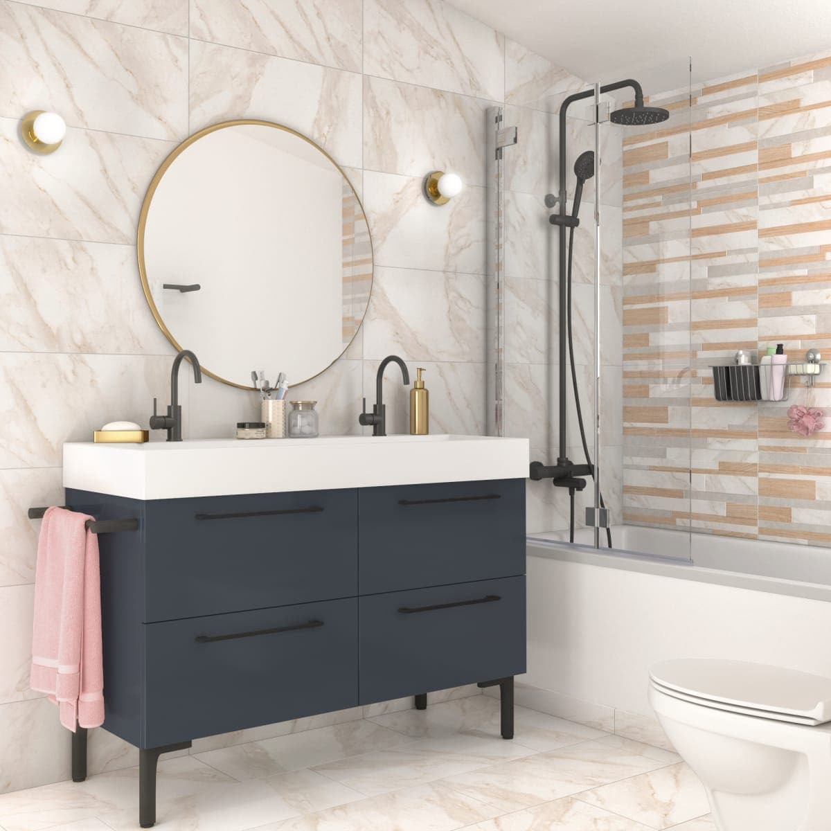 PAV/RIV 30X60 REMIX MARBLE 1.44 M2 - best price from Maltashopper.com BR450001862