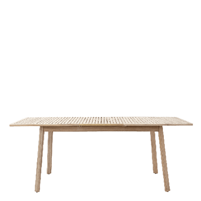 SOLIS NAZERIAL - Extendable table - 4-6 seats rectangular wood acacia - 90x151-199xh75 - best price from Maltashopper.com BR500011198