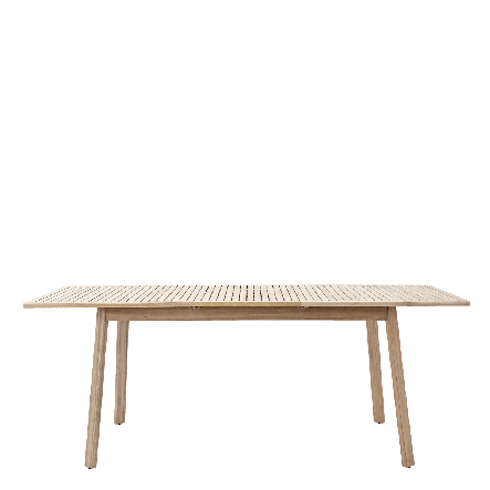 Bricocenter SOLIS NAZERIAL - Extendable table - 4-6 seats rectangular wood acacia - 90x151-199xh75