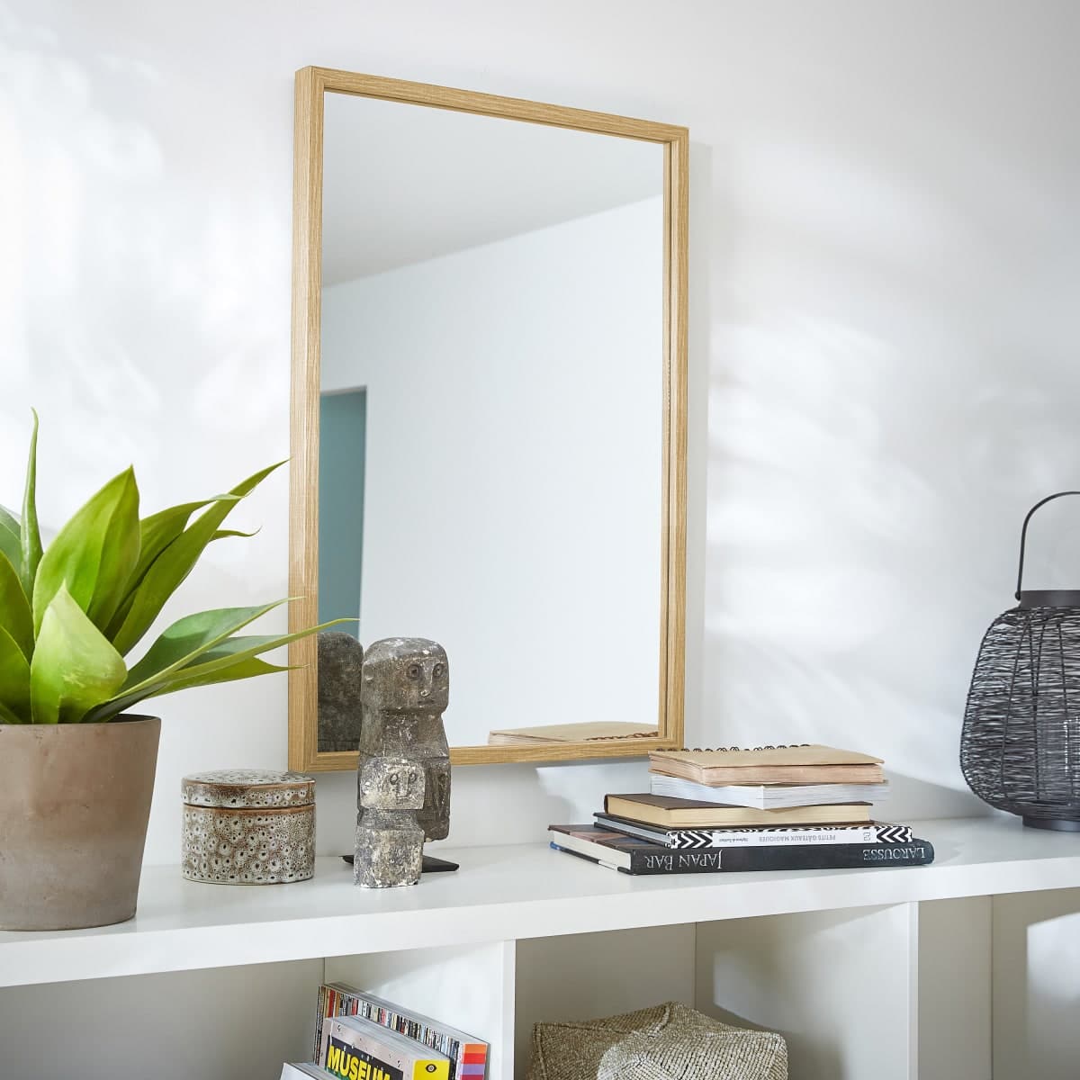 MILO BEECH MIRROR 40X60CM - best price from Maltashopper.com BR480009916