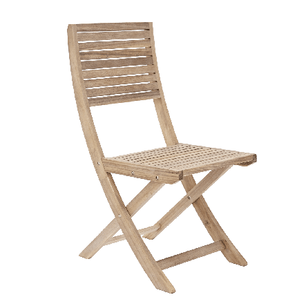 Bricocenter SOLIS NATIERAL - Folding chair - Wood Acacia 42x56xh91