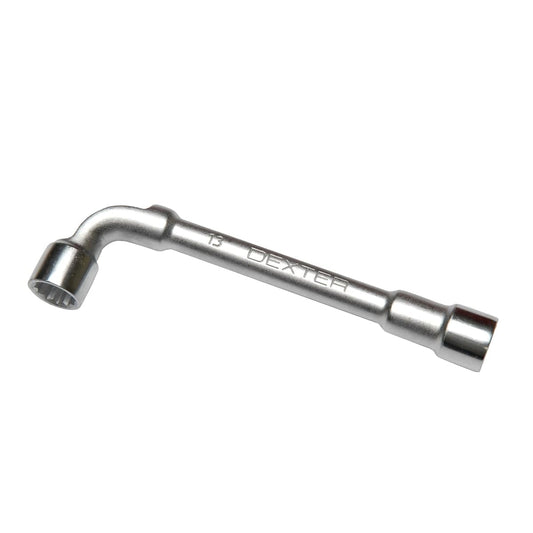 DEXTER DOUBLE-ENDED PIPE SPANNER 13 MM, LENGTH 160 MM IN CHROME VANADIUM