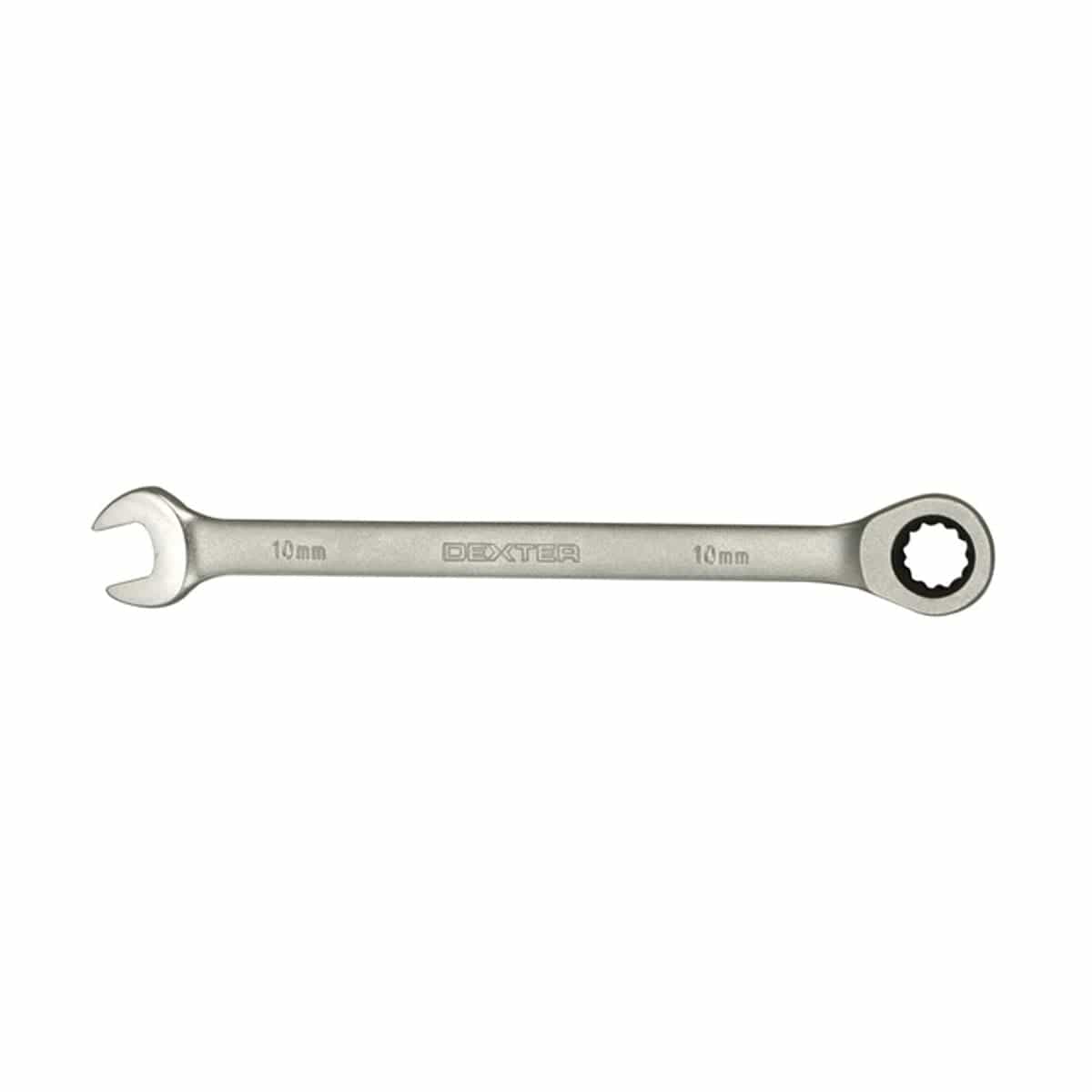 Bricocenter DEXTER RATCHET SPANNER 10MM DIAMETER IN CHROME VANADIUM