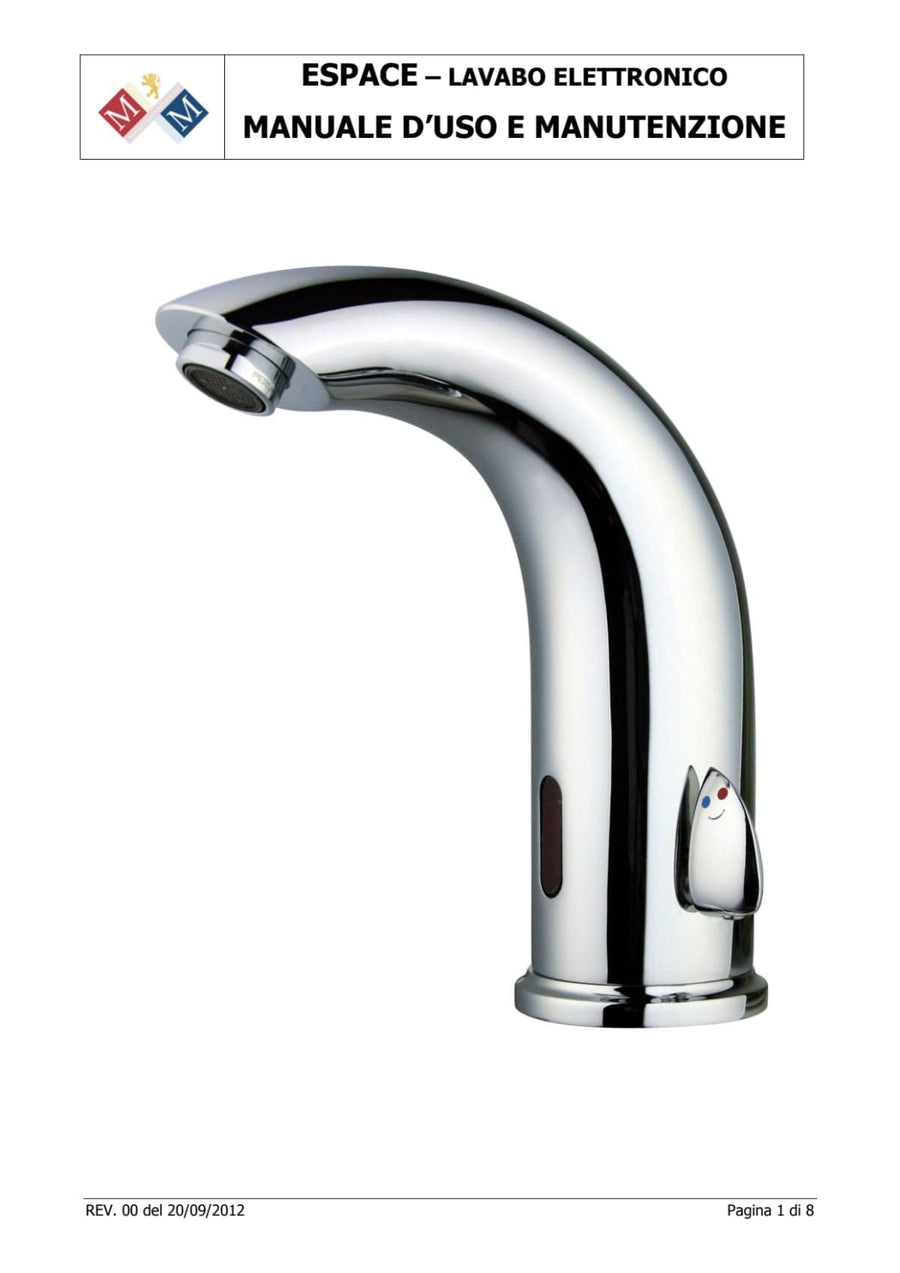 Bricocenter ESPACE CHROME ELECTRONIC BASIN MIXER WITH SENSOR