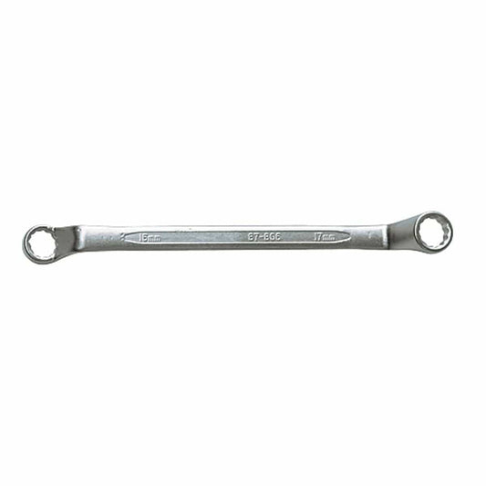 Bricocenter DEXTER POLYGONAL SPANNER 8X9MM, LENGTH 210MM CHROME VANADIUM