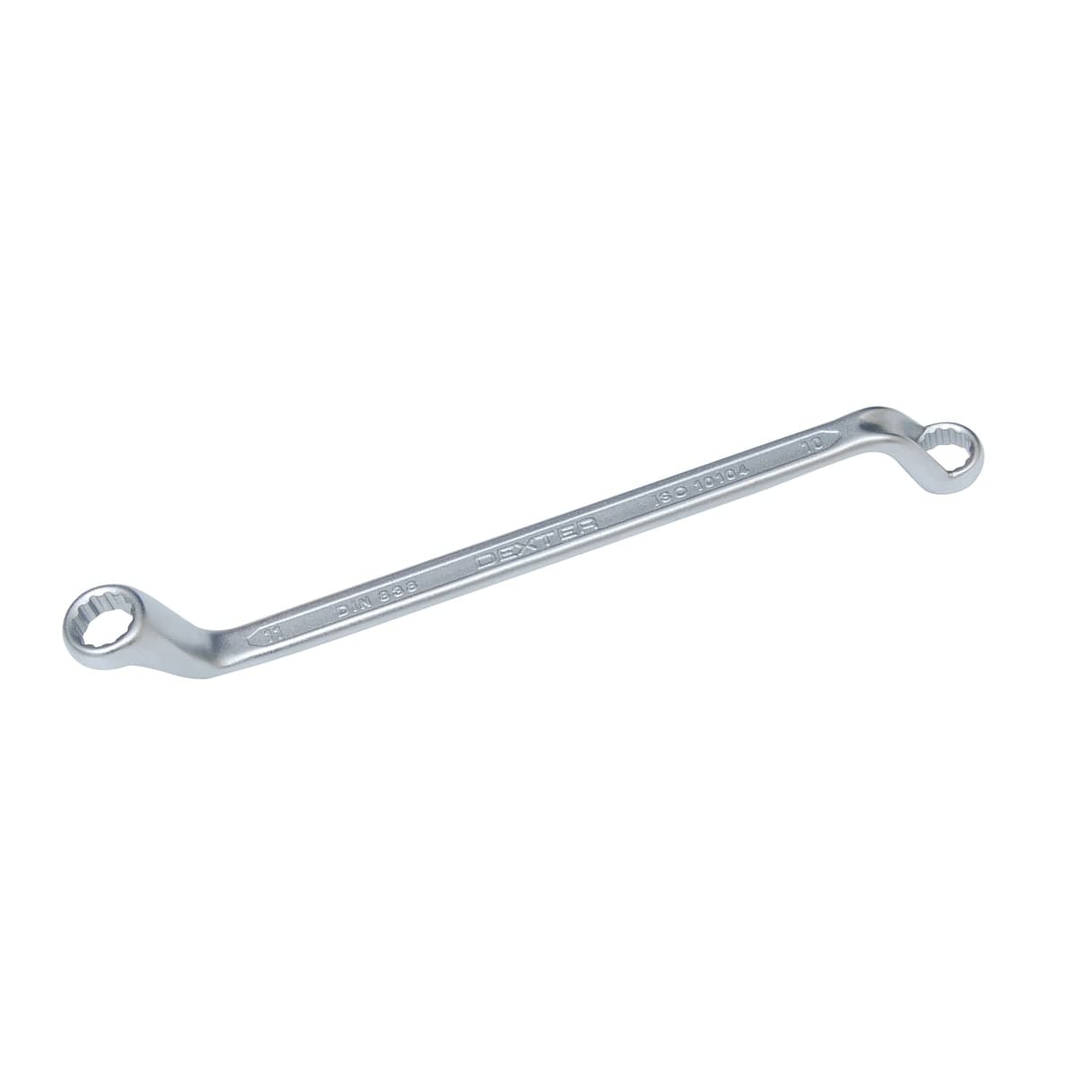 DEXTER POLYGONAL SPANNER 10X11MM, LENGTH 205MM, CHROME VANADIUM - best price from Maltashopper.com BR400240859