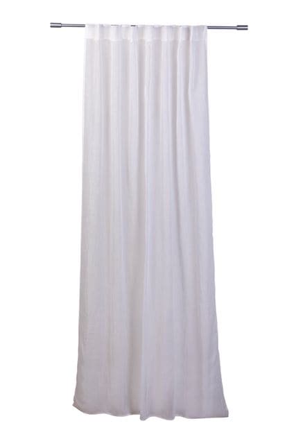 KNUS White curtain W 137 x L 250 cm - best price from Maltashopper.com CS623910