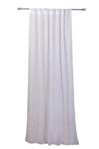 KNUS White curtain W 137 x L 250 cm - best price from Maltashopper.com CS623910